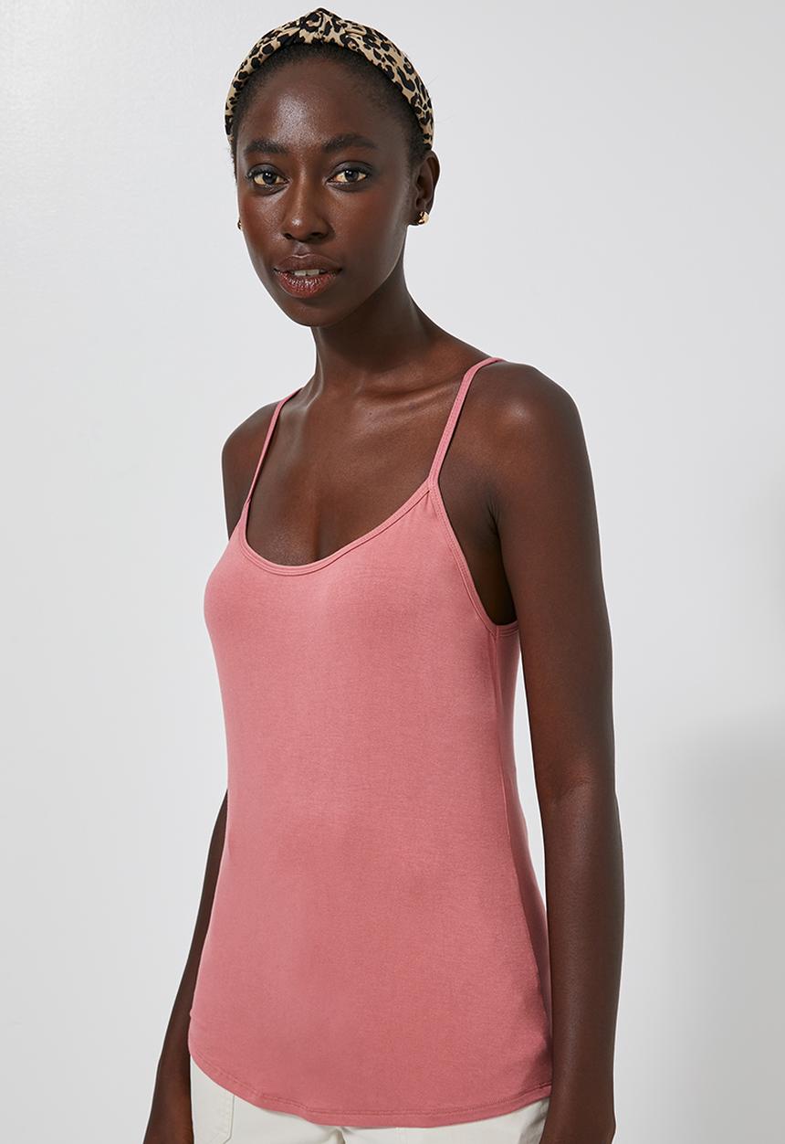 Superbalist - Plain cami - dusty pink