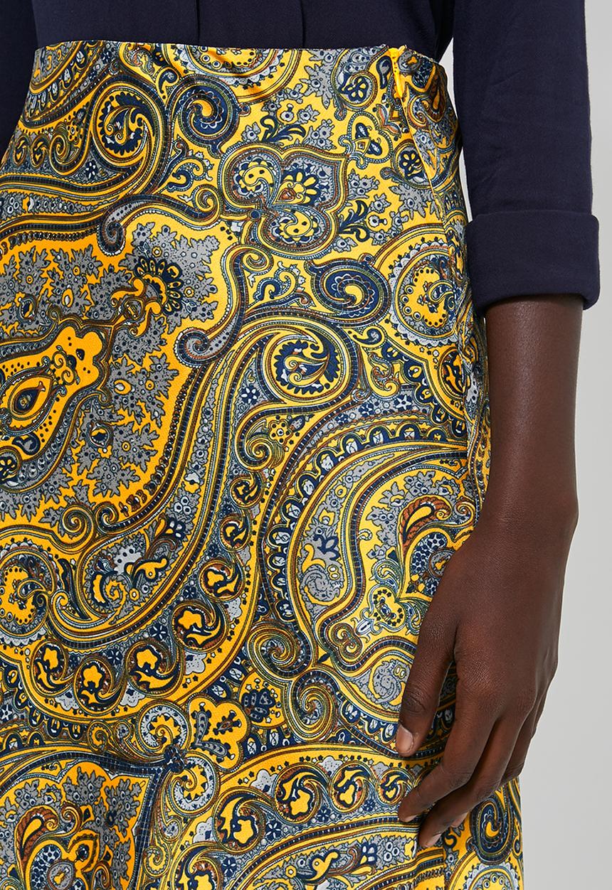 Superbalist - Bias midi slip skirt - multi 