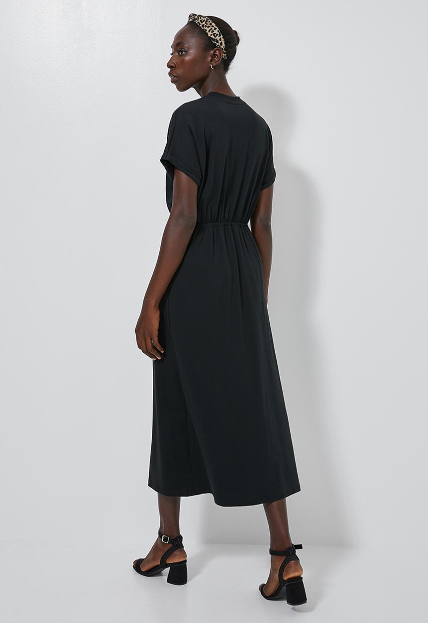 Superbalist - Utility style T-shirt dress - black
