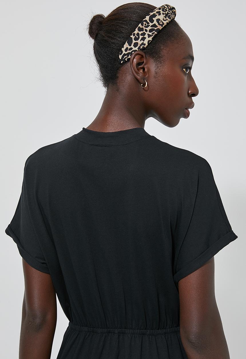 Superbalist - Utility style T-shirt dress - black