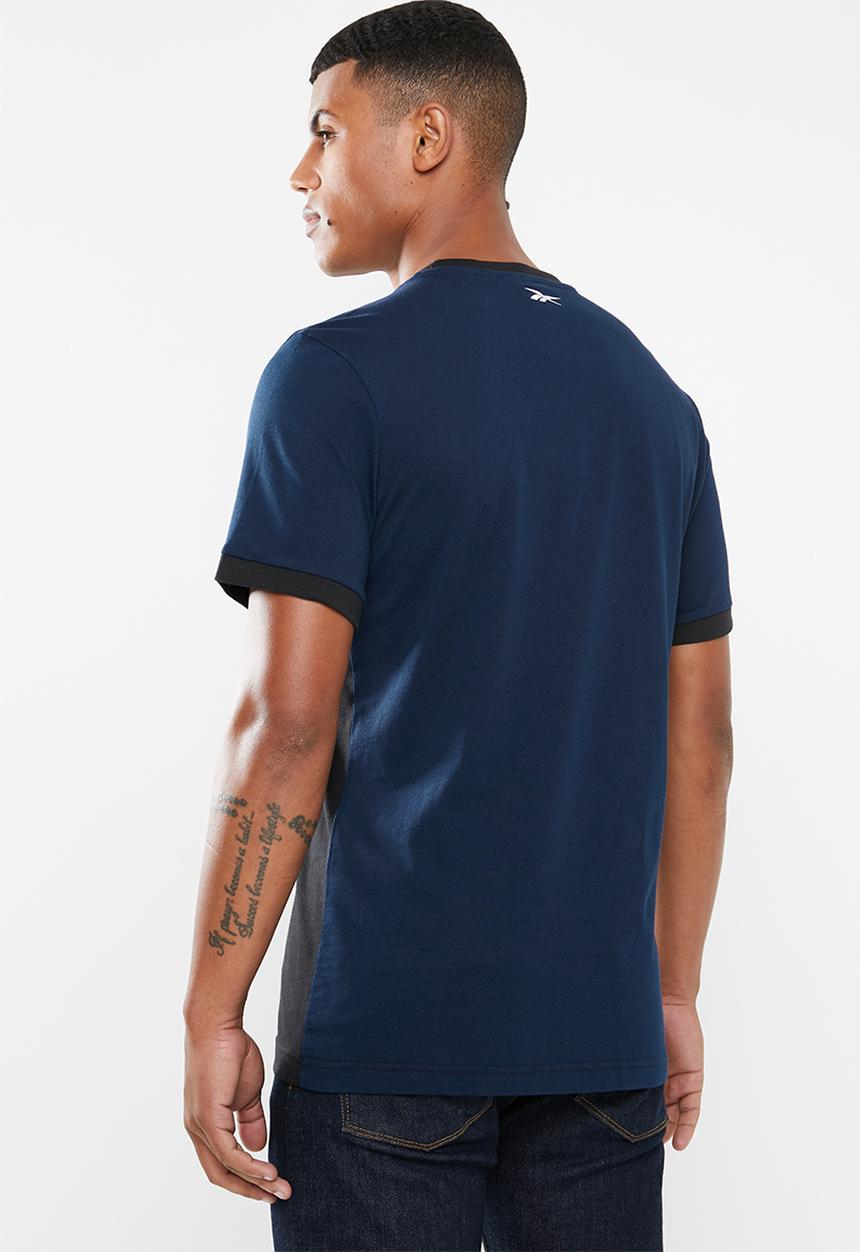 Reebok - Training essentials blocked short sleeve tee - multi