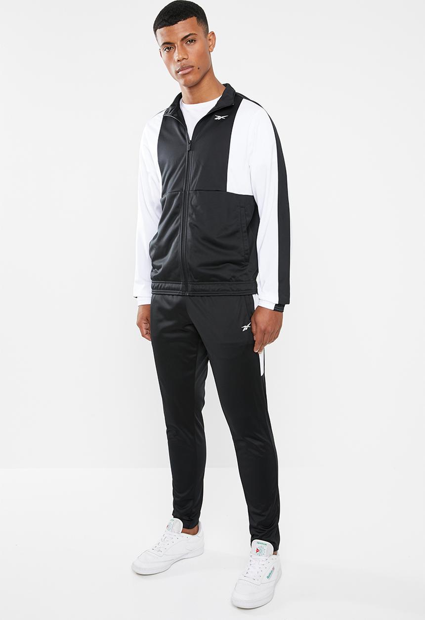Reebok - Meet you there tracksuit - black & white
