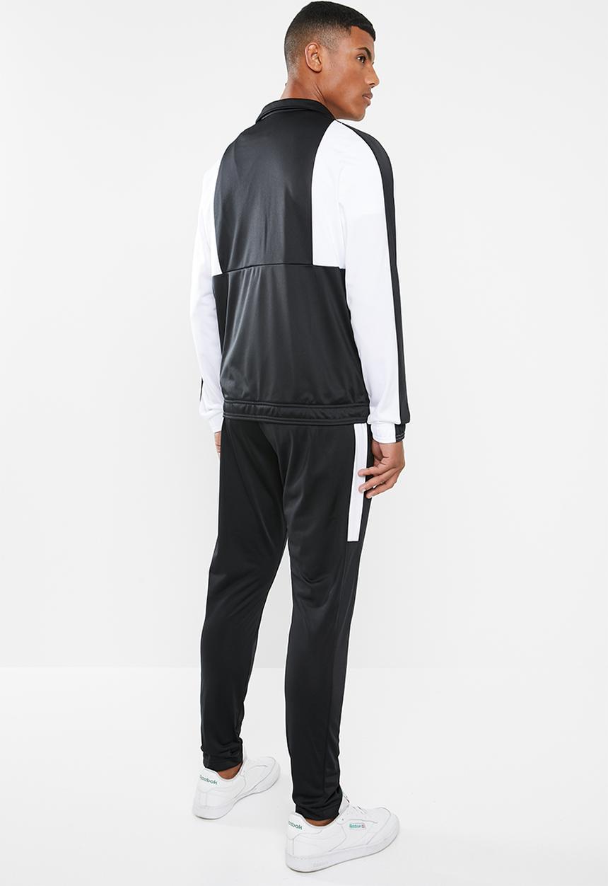 Reebok - Meet you there tracksuit - black & white