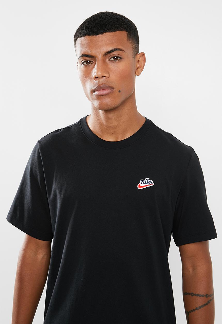 Nike - Nike sportswear heritage tee - black