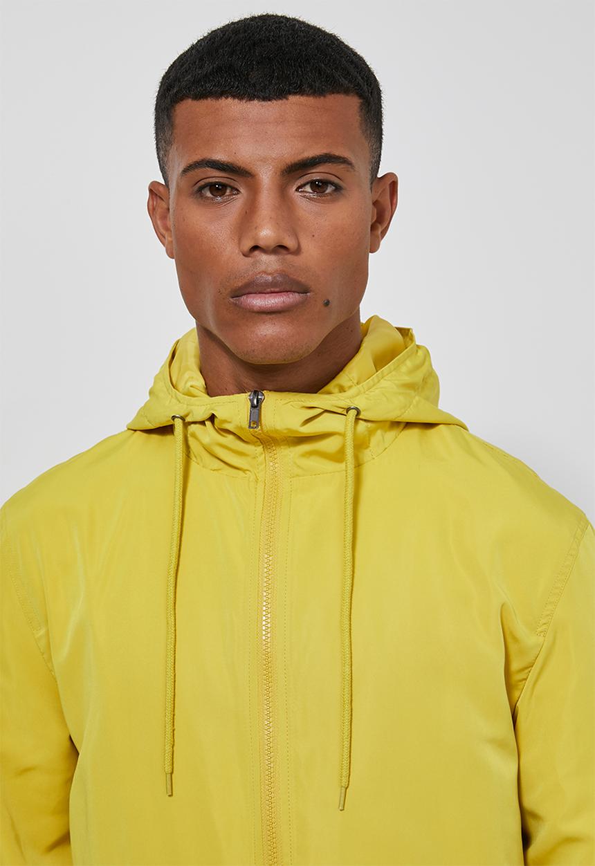 Superbalist - Basic zip through windbreaker - yellow