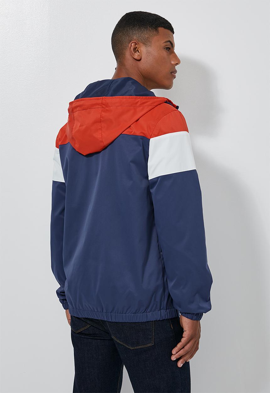 Superbalist - Colour-blocked zip through windbreaker - multi