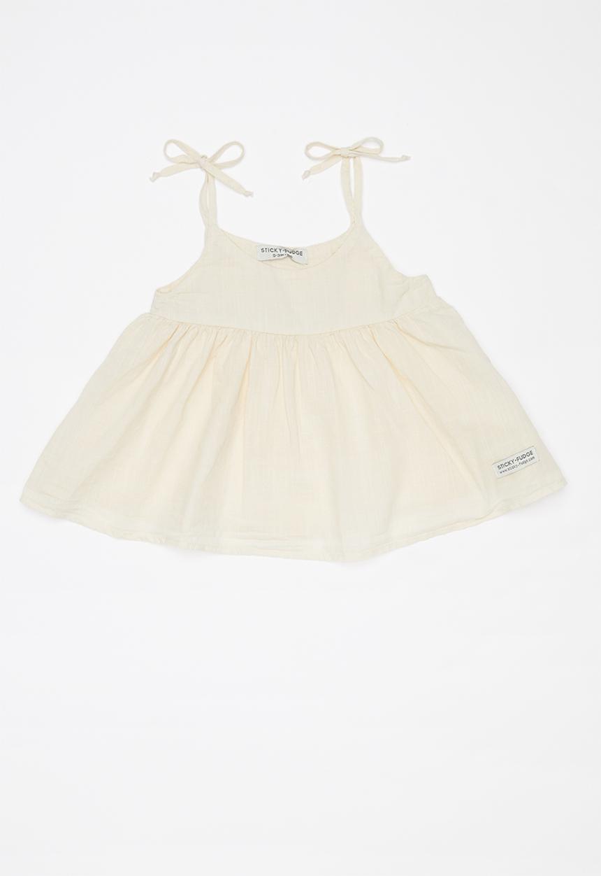 Sticky Fudge - Angora summer dress - neutral
