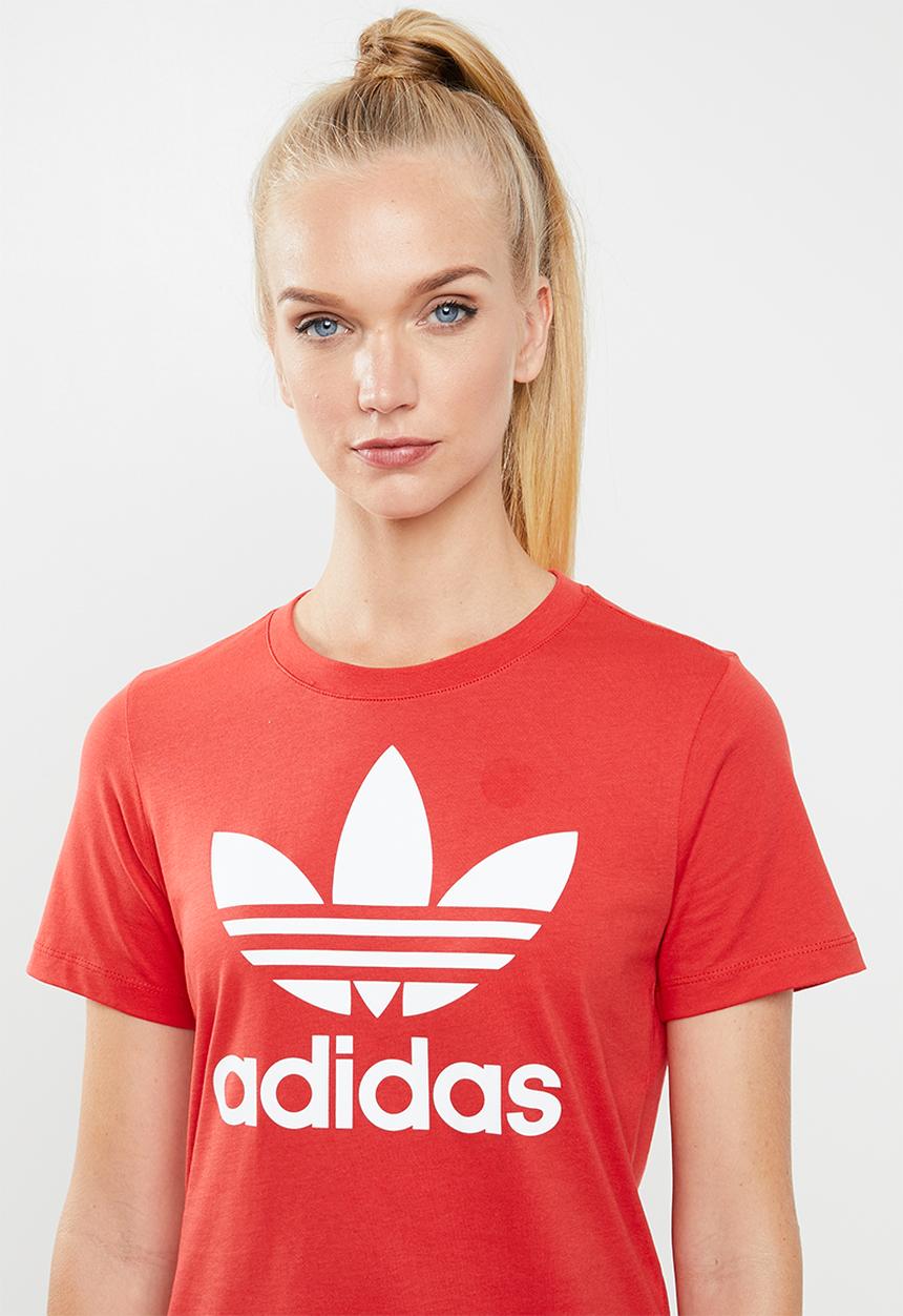 adidas Originals - Adicolour classic tee - red