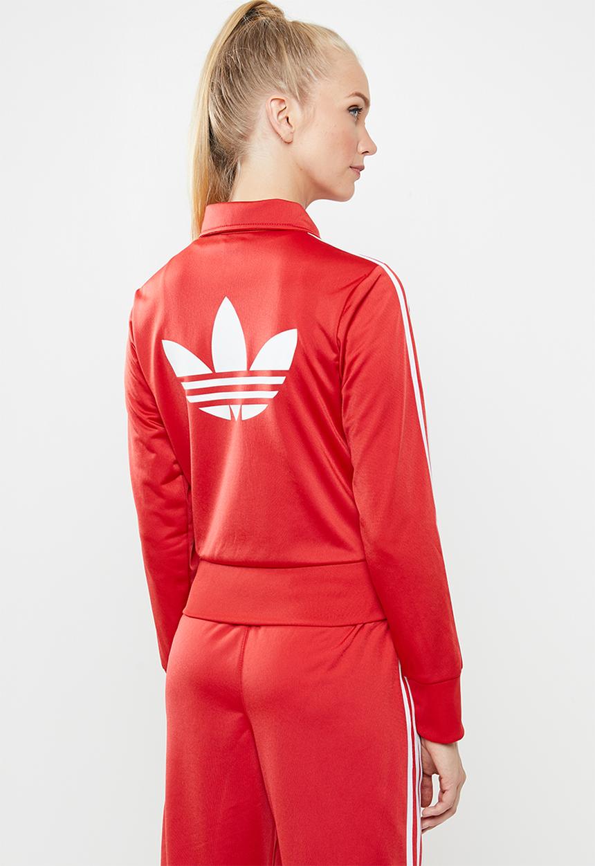 adidas Originals - Adicolour firebird track top - red