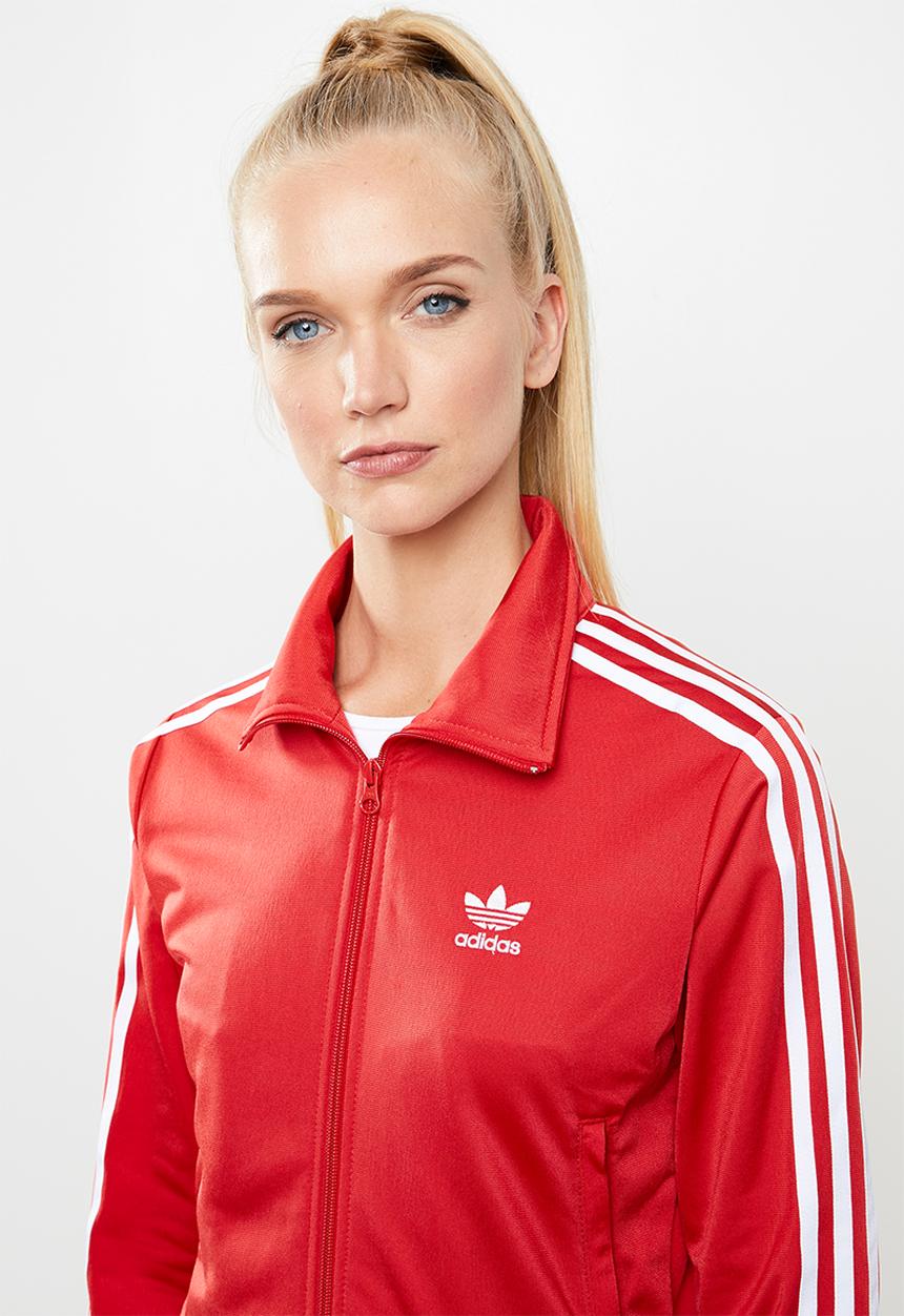 adidas Originals - Adicolour firebird track top - red