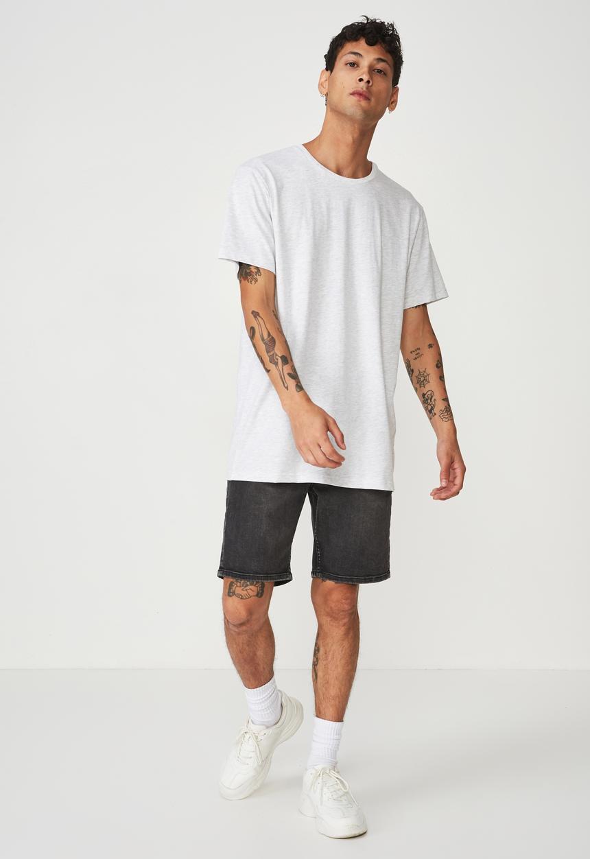 Cotton On - Essential crew neck short sleeve tee - grey 
