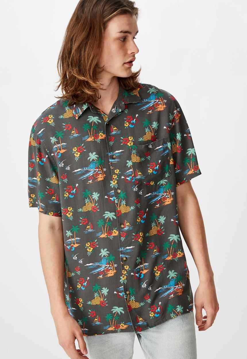 Factorie - Resort short sleeve shirt - multi