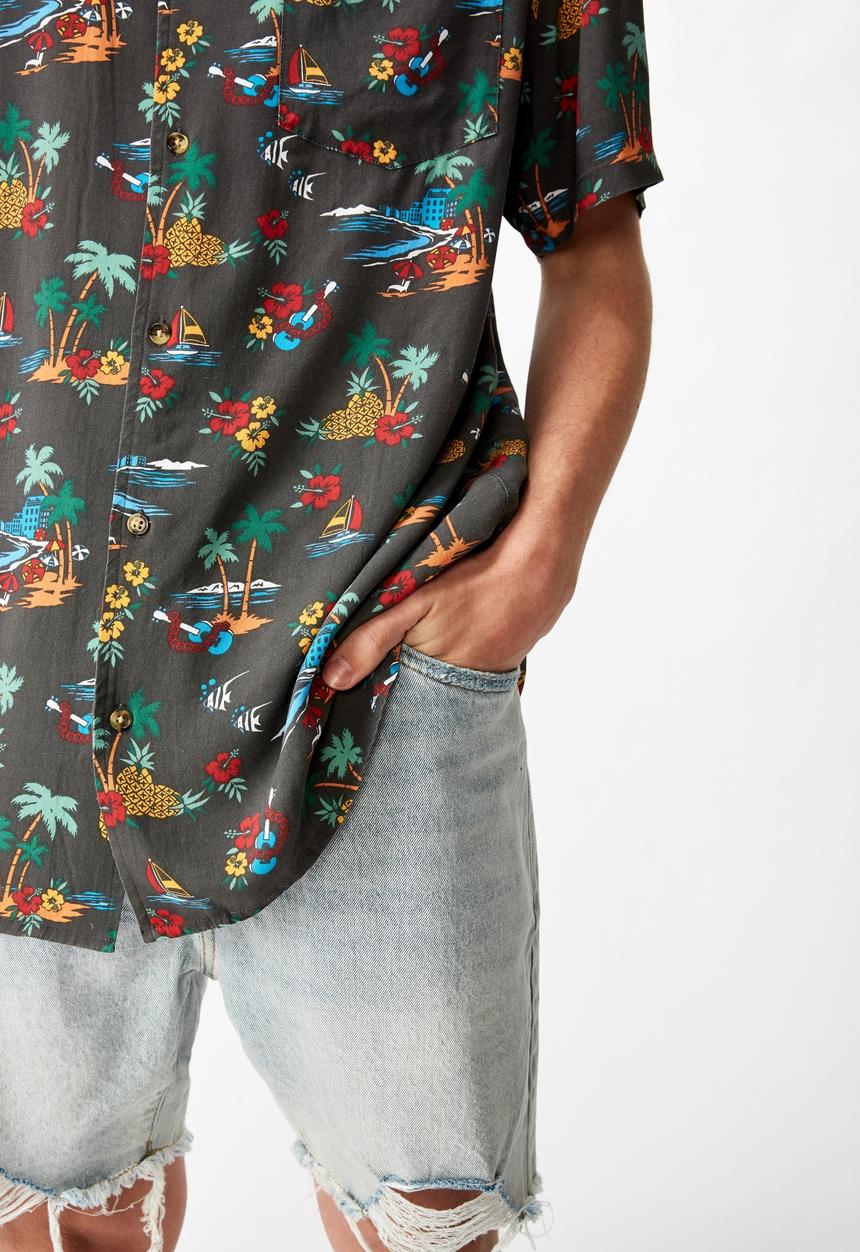 Factorie - Resort short sleeve shirt - multi