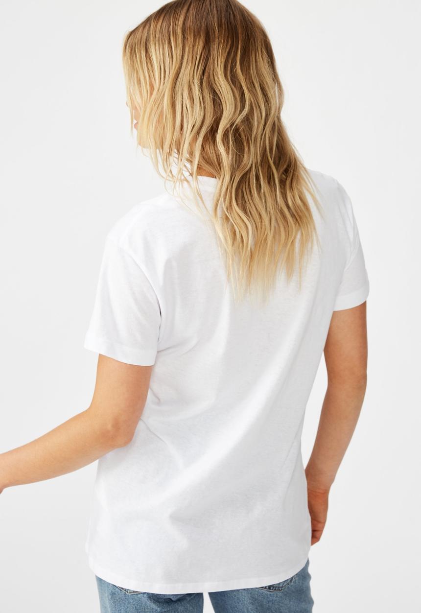 Cotton On - Classic arts T-shirt - white