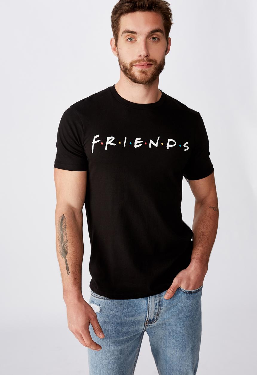 Cotton On - Tbar collab movie & tv tee - black