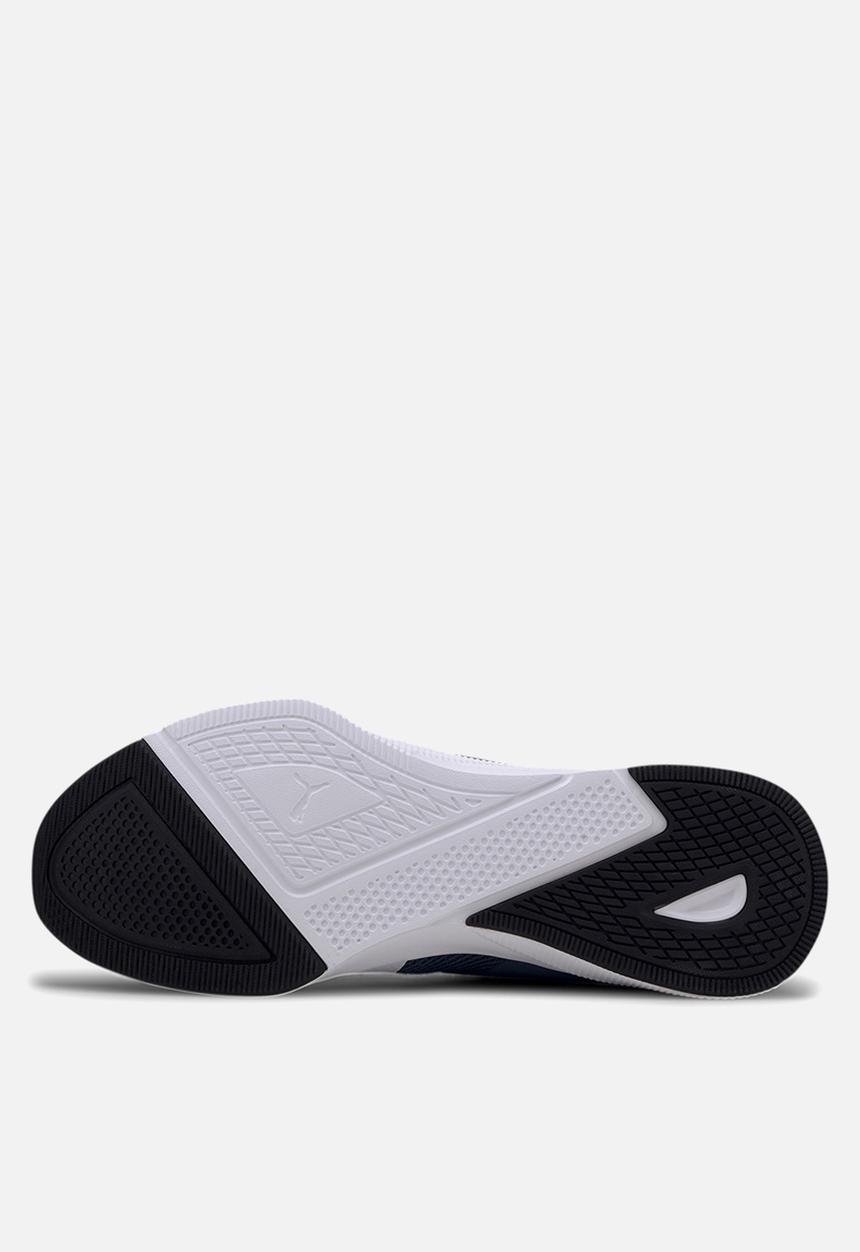 PUMA - Flyer runner - dark denim-yellow alert-Puma white