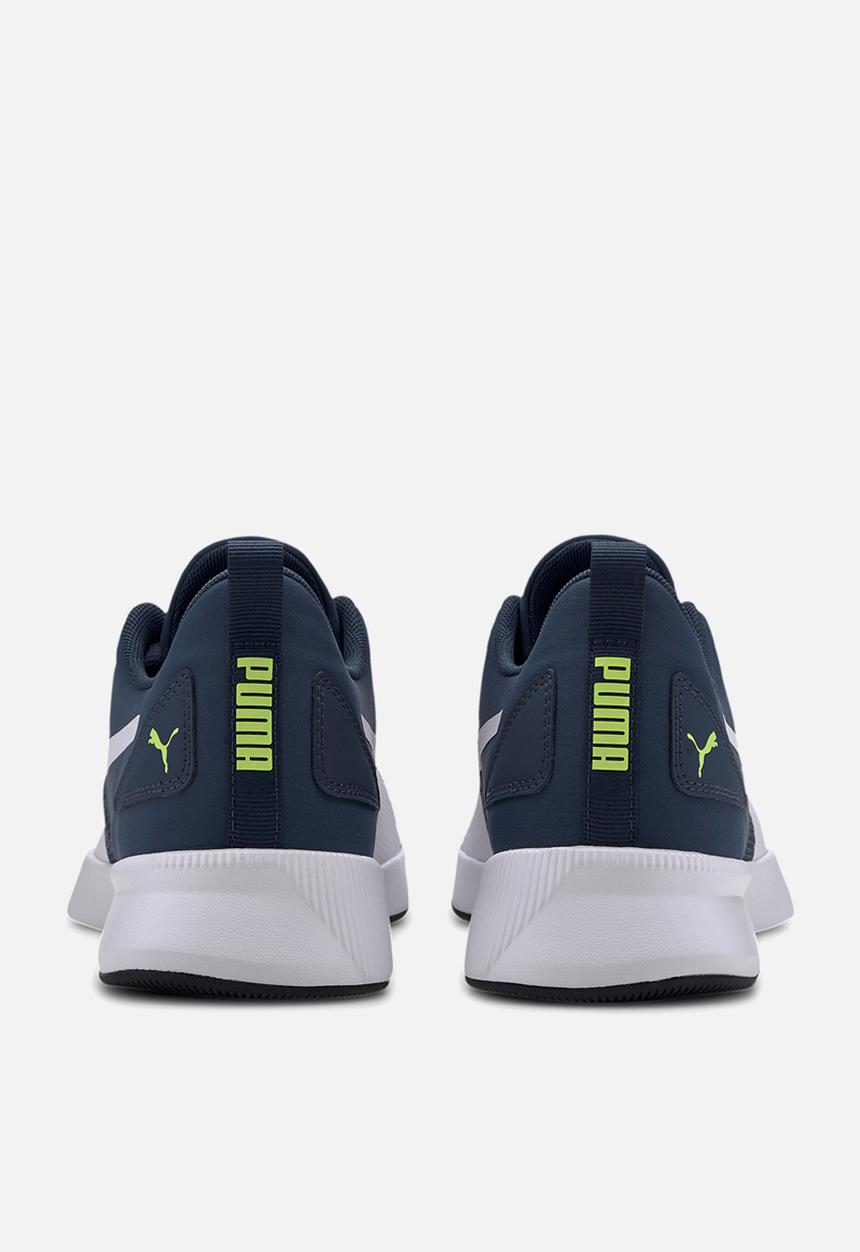 PUMA - Flyer runner - dark denim-yellow alert-Puma white