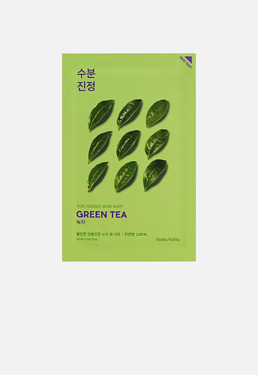 HOLIKA HOLIKA - Pure essence sheet mask - green tea
