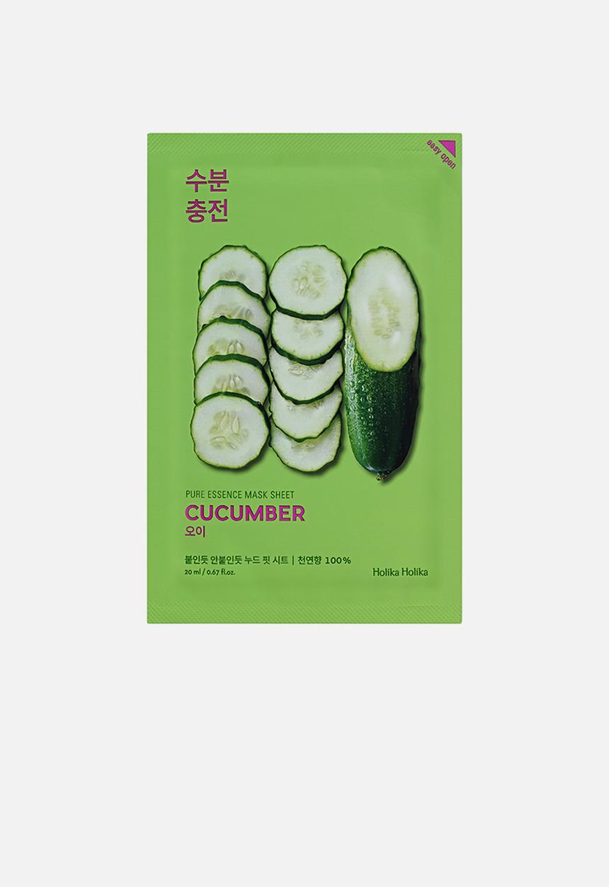 HOLIKA HOLIKA - Pure essence sheet mask - cucumber