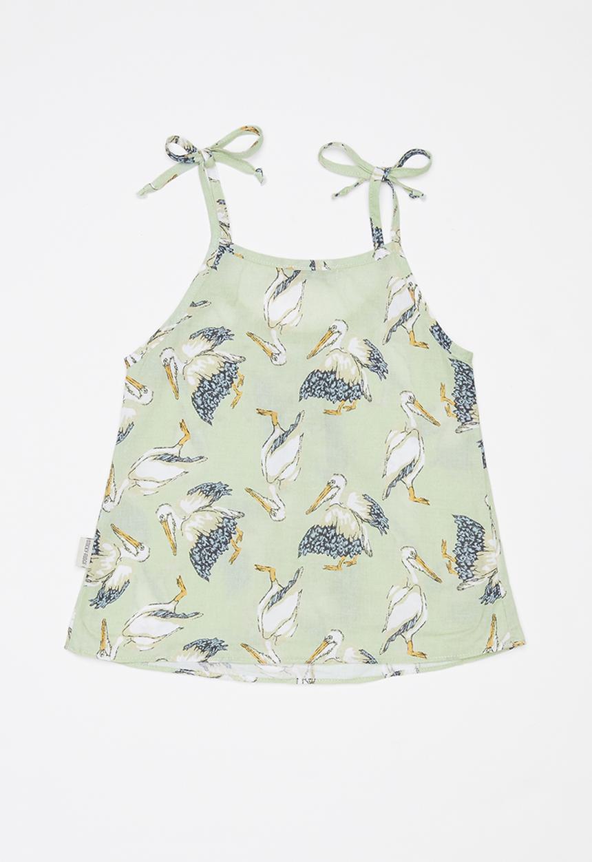 Sticky Fudge - Pelican becky top - multi 