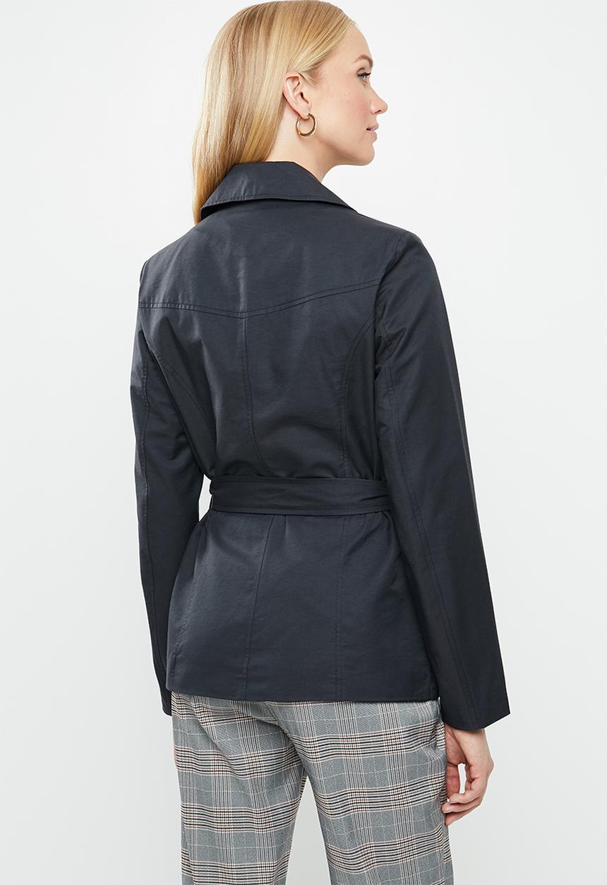 ONLY - Laura short trench - navy