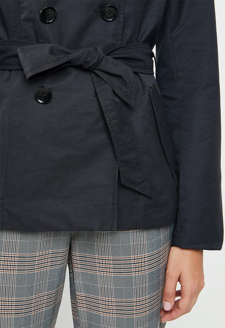 ONLY - Laura short trench - navy