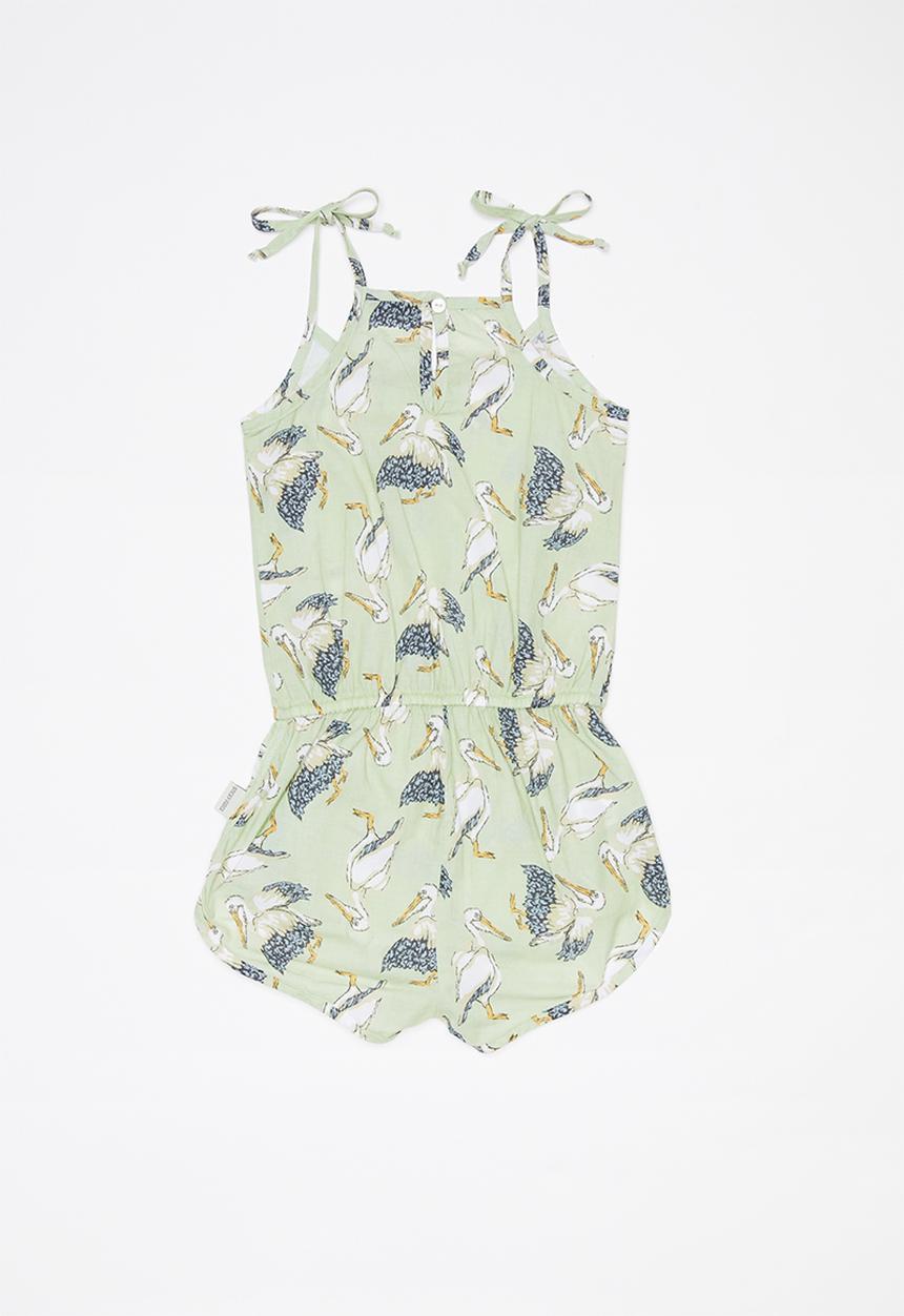 Sticky Fudge - Pelican becky playsuit - multi 