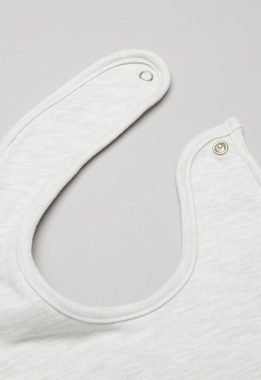 Sticky Fudge - Bib - grey