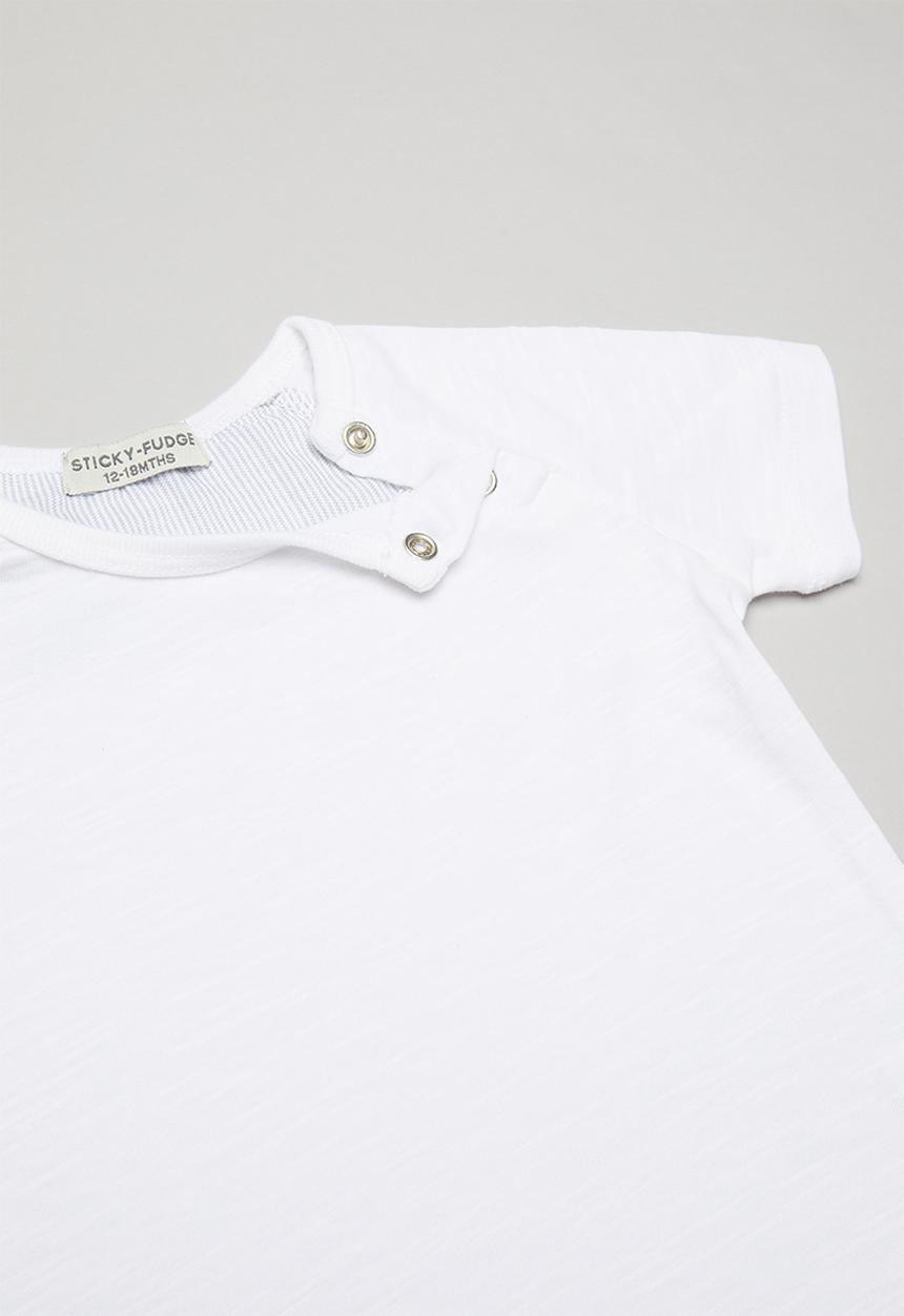 Sticky Fudge - Babies basic T-shirt - white