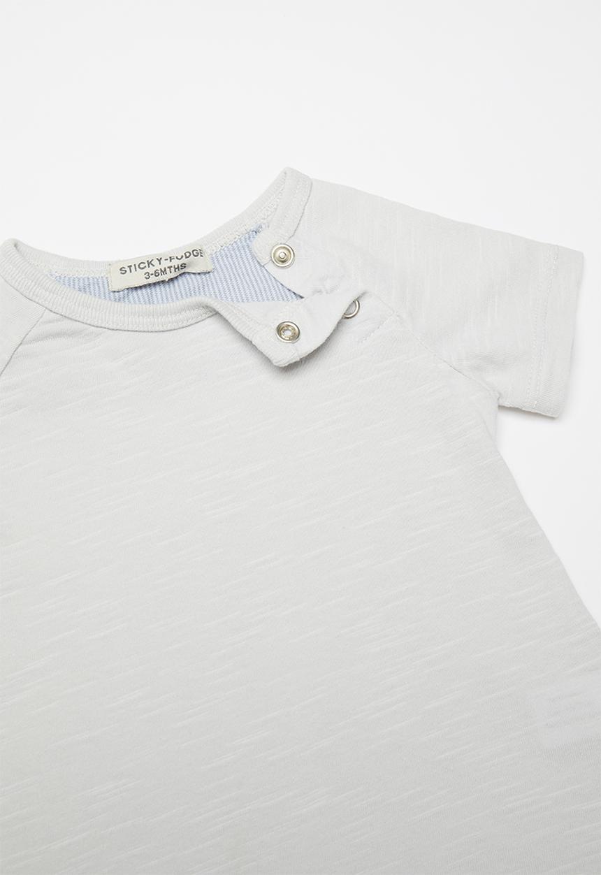 Sticky Fudge - Babies basic T-shirt - grey