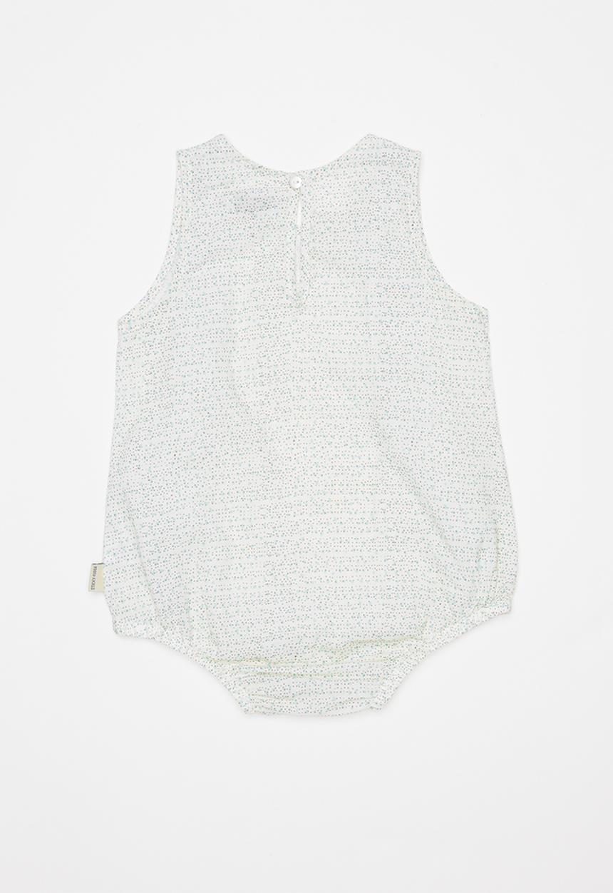 Sticky Fudge - Walk in the park frill romper - multi 