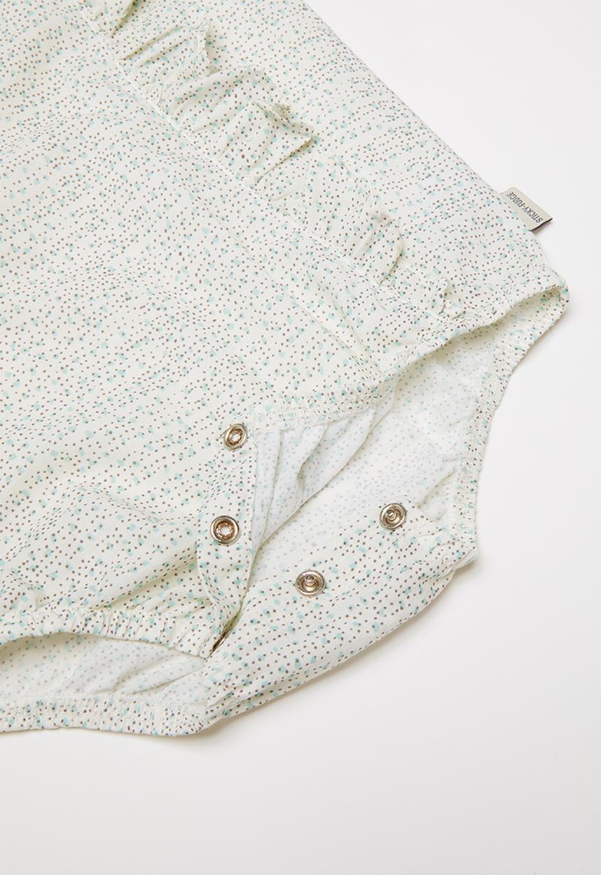 Sticky Fudge - Walk in the park frill romper - multi 