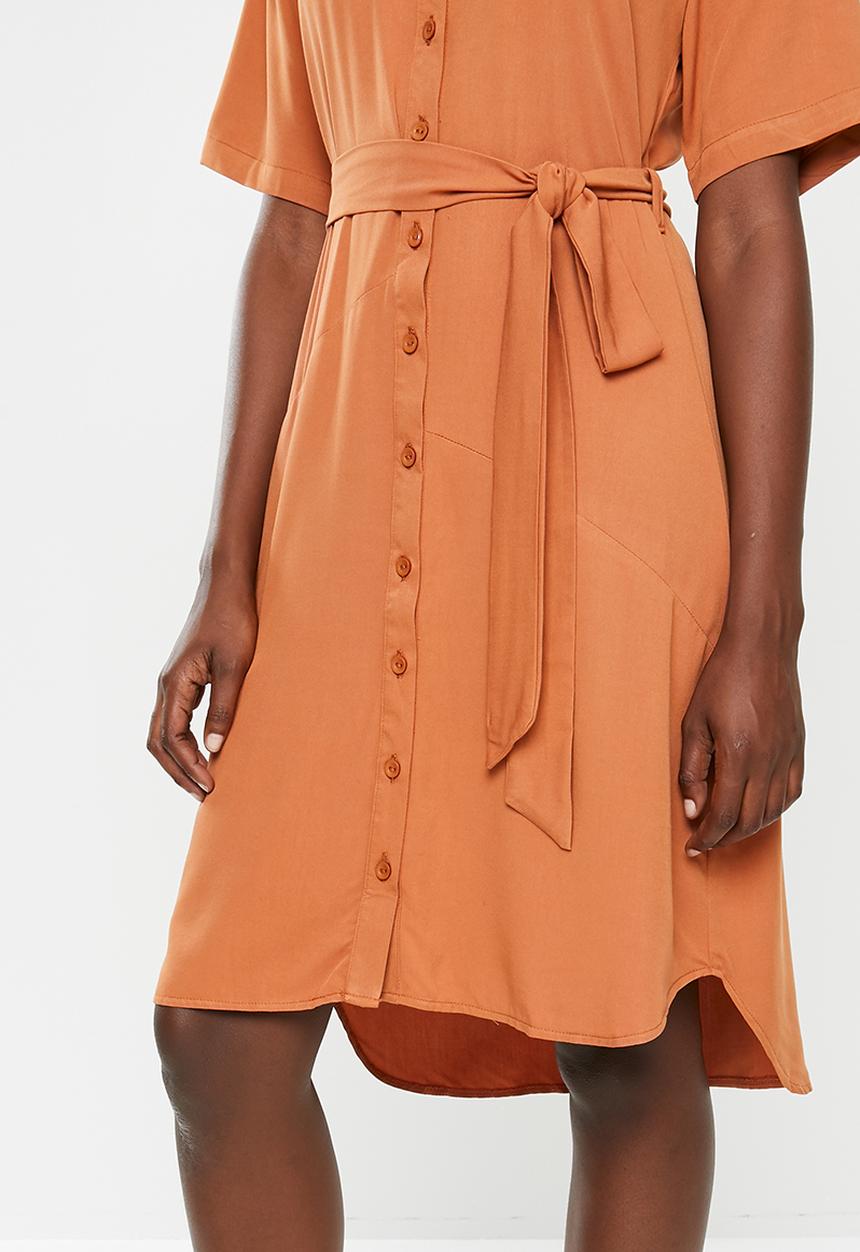 edit - Shirt dress - orange