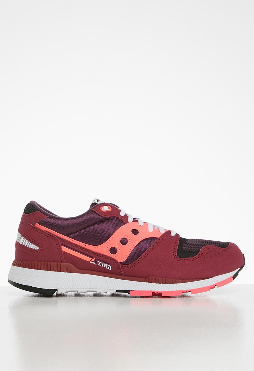 Saucony Originals - Azura - maroon / pink