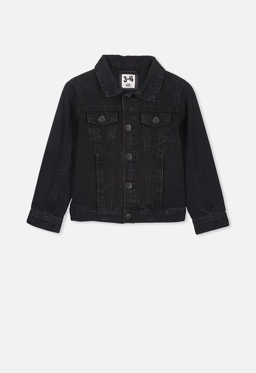 Cotton On - Quinn denim jacket - black wash