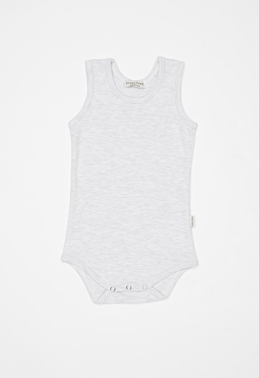 Sticky Fudge - Sleeveless onesie - grey