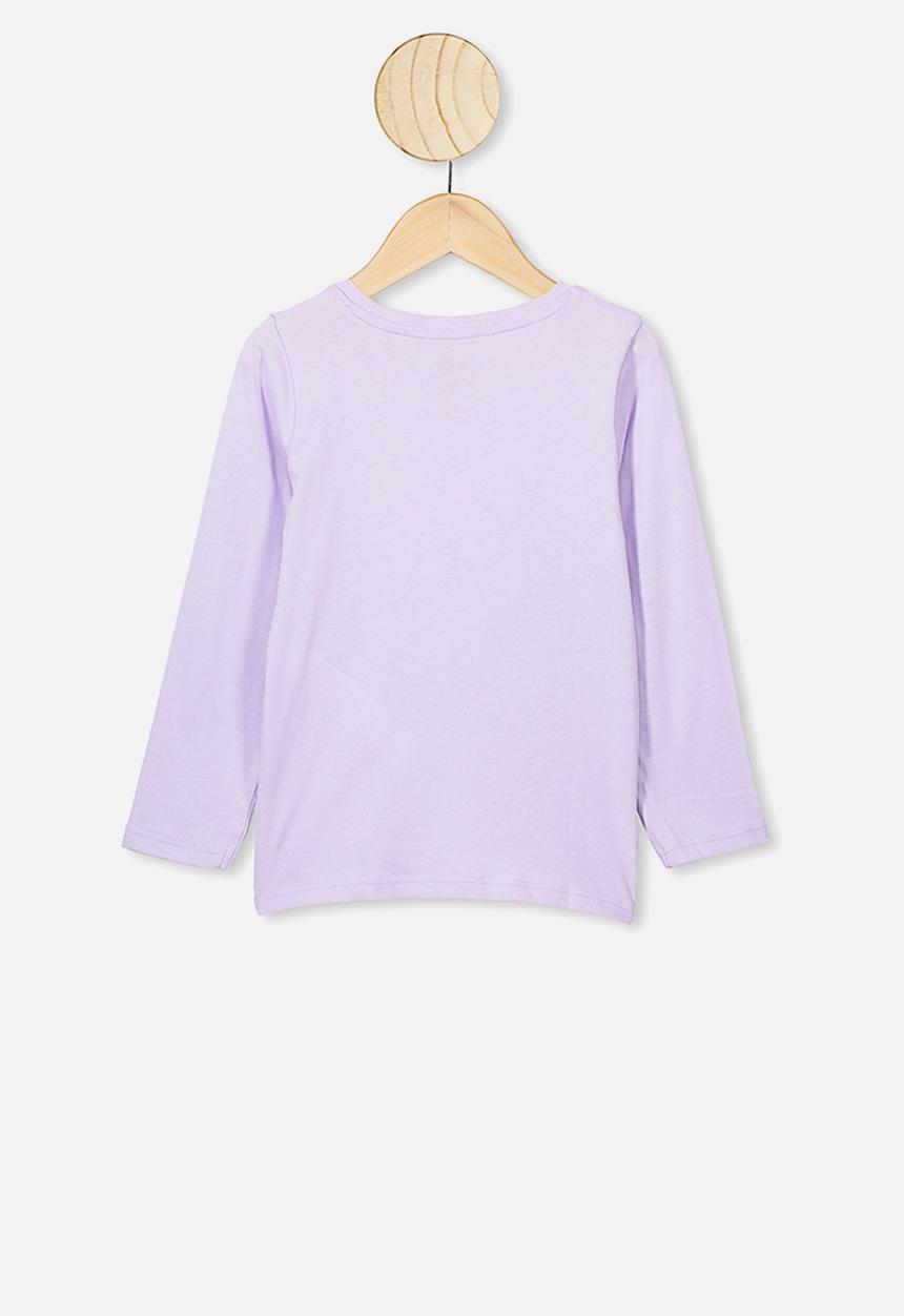 Cotton On - Penelope long sleeve tee - lilac