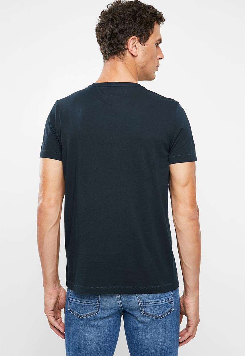 Tommy Hilfiger - Hilfiger applique tee - black