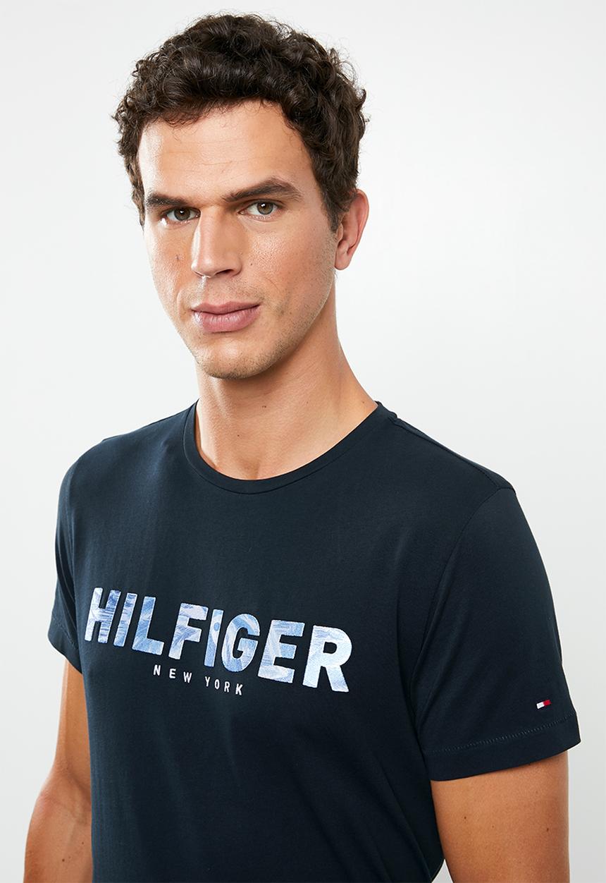 Tommy Hilfiger - Hilfiger applique tee - black
