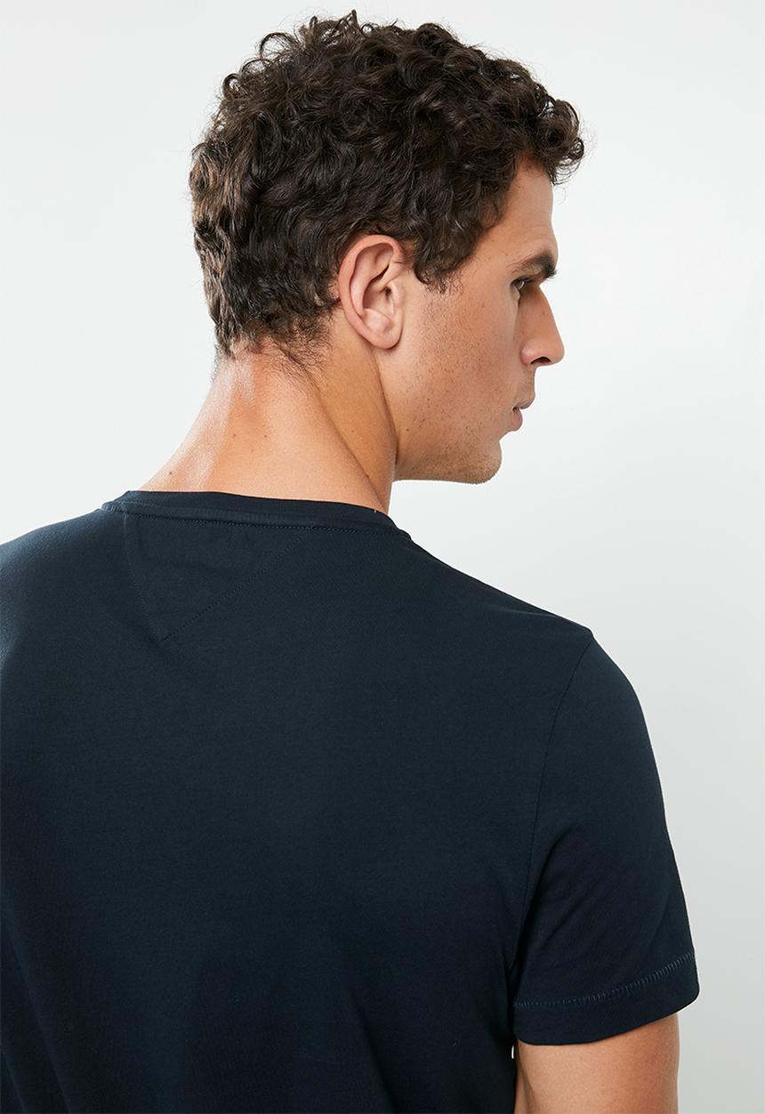 Tommy Hilfiger - Hilfiger applique tee - black