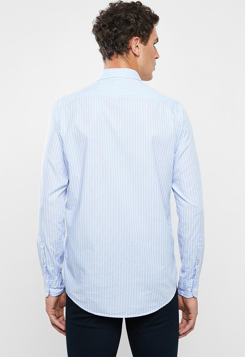Tommy Hilfiger - Stripe shirt - blue & white