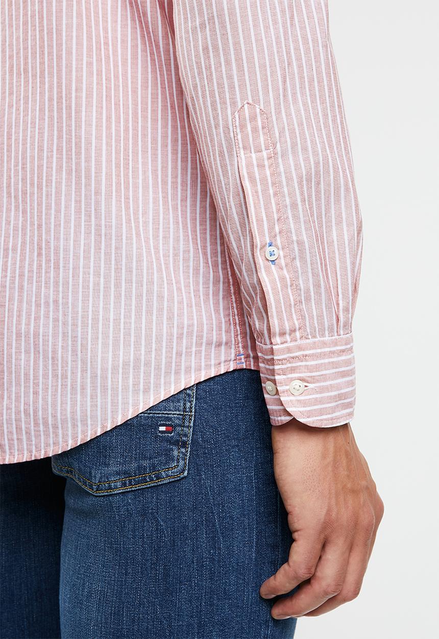 Tommy Hilfiger - Stripe shirt - red & white