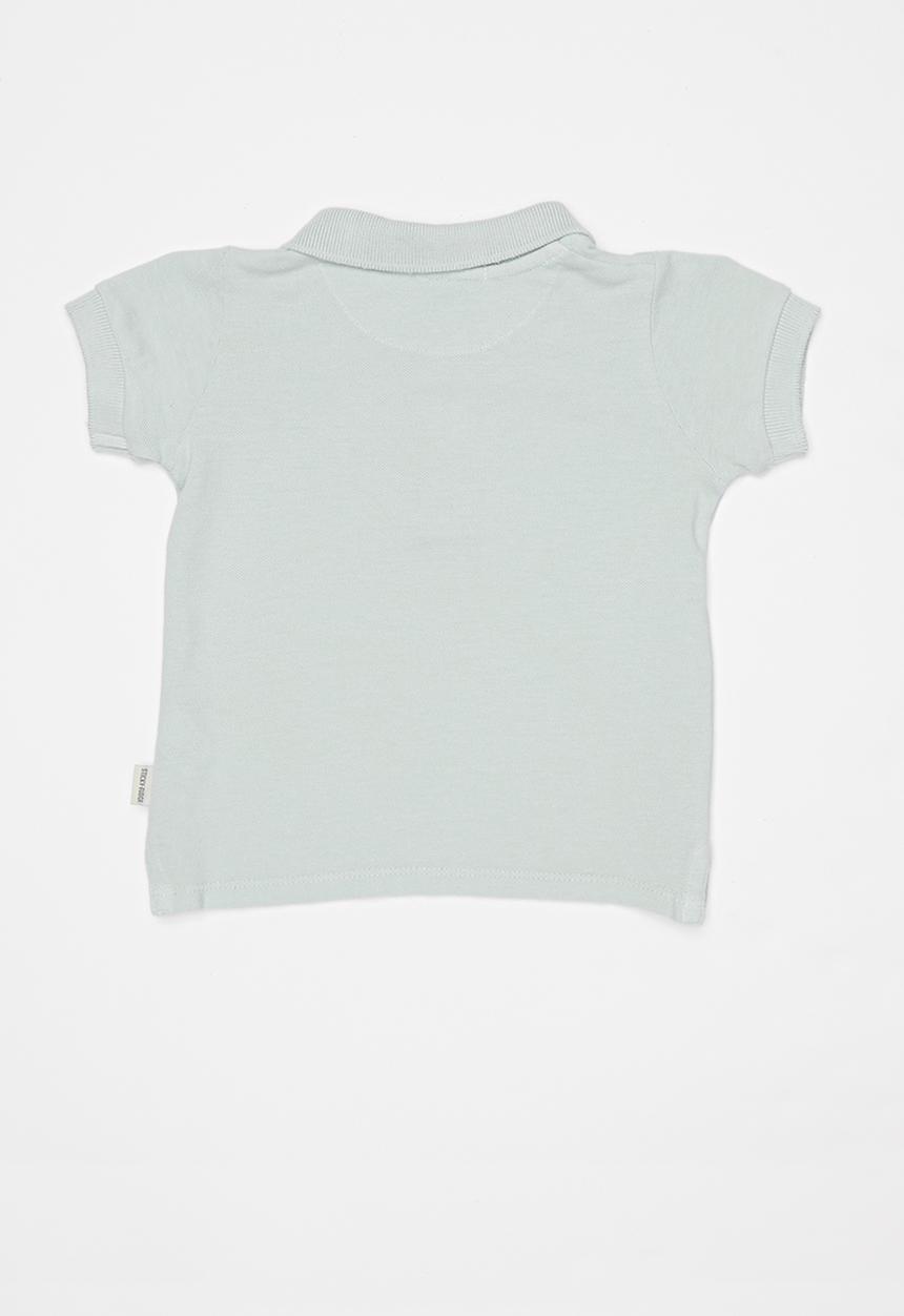 Sticky Fudge - Cloud golfer T-shirt - faded blue 