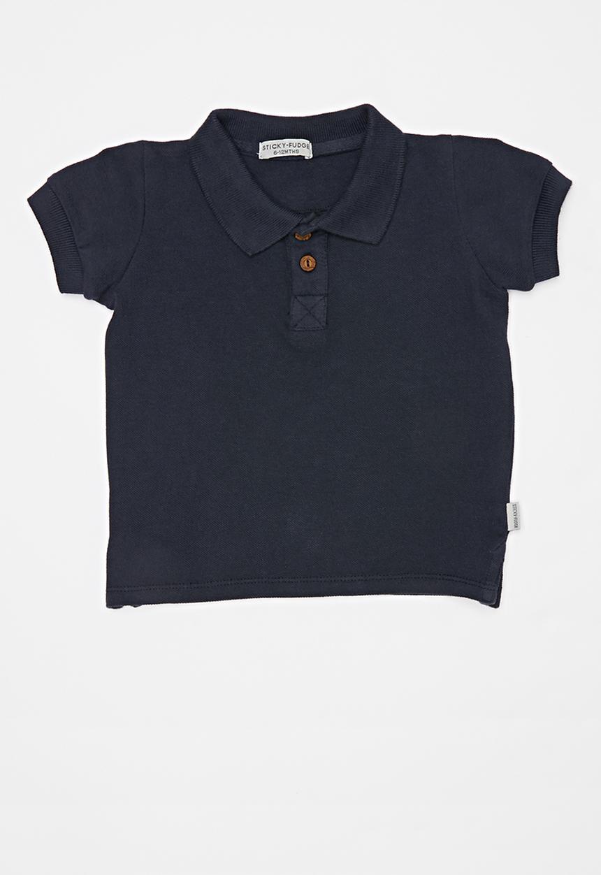 Sticky Fudge - Golfer T-shirt - navy