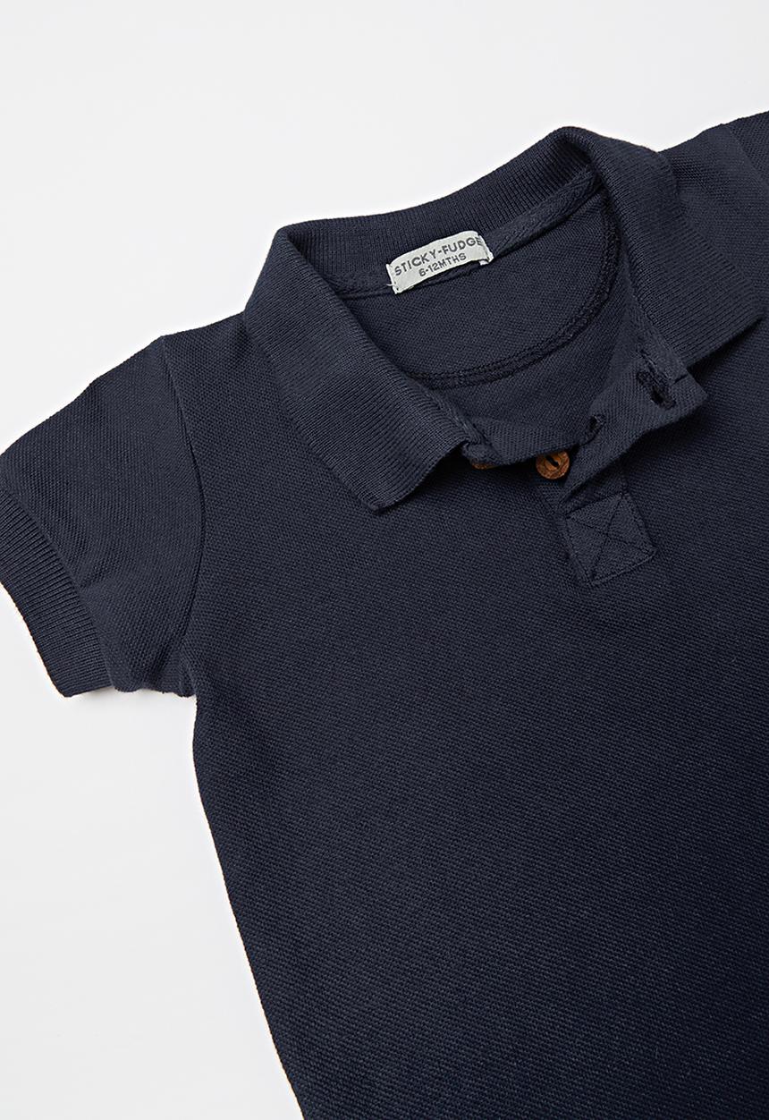 Sticky Fudge - Golfer T-shirt - navy