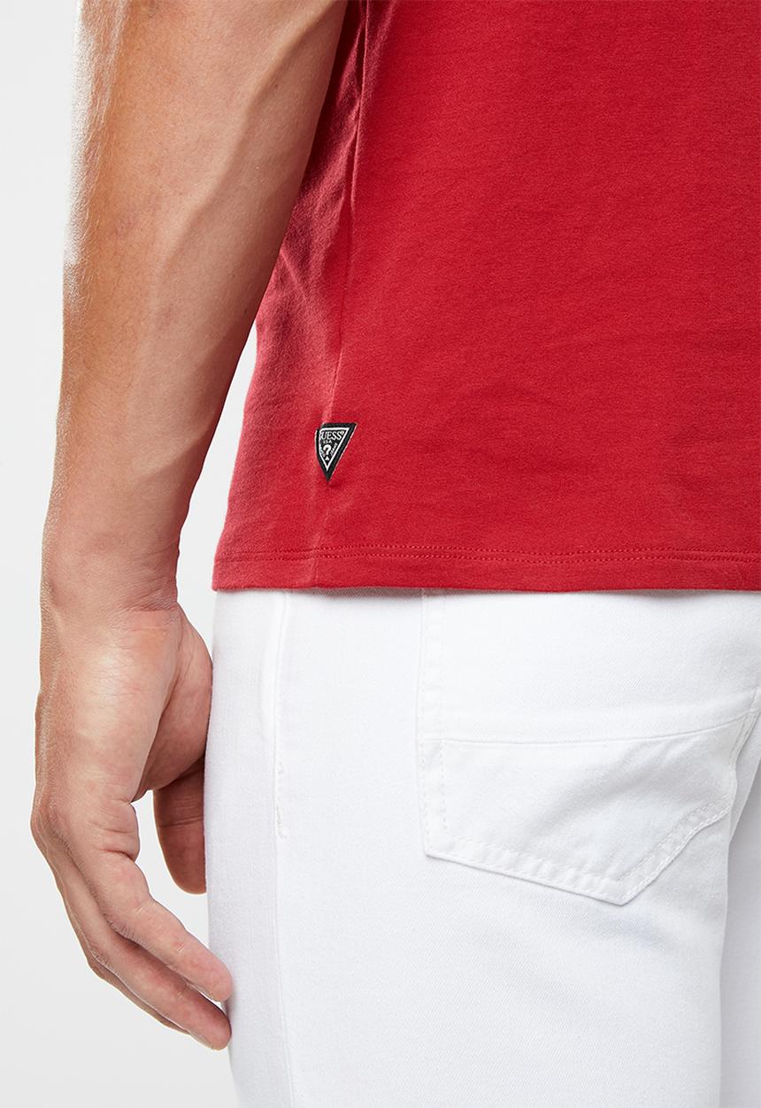 GUESS - Guess horizontal tee - red