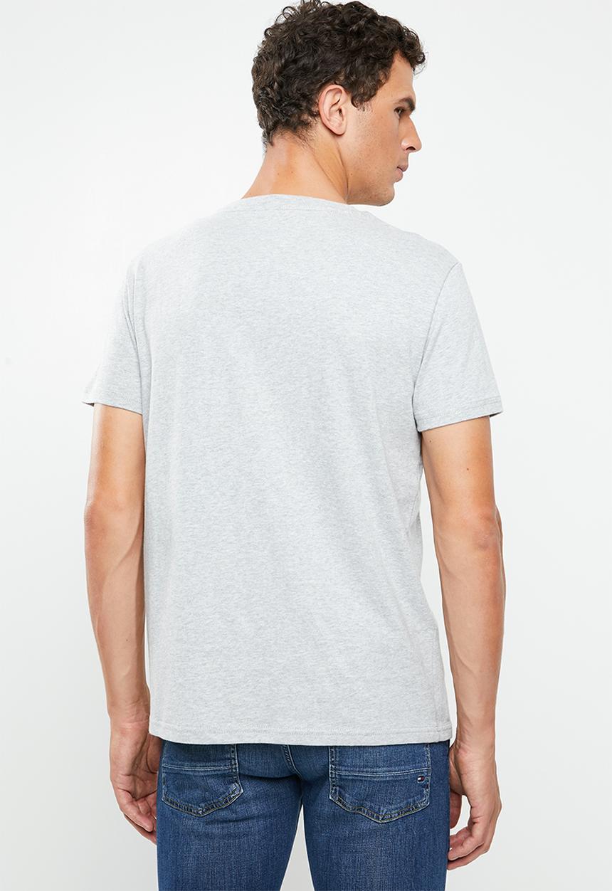 Tommy Hilfiger - Tjm Tommy badge tee - grey 