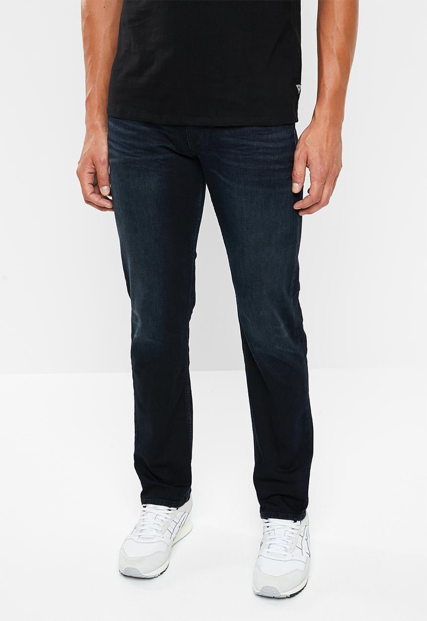 GUESS - Vega slim fit taper jeans - blue