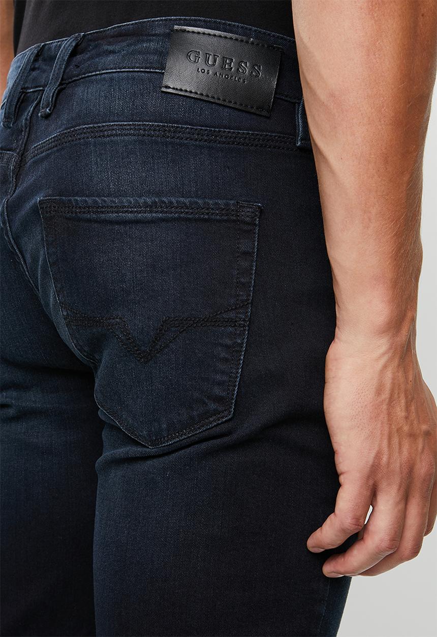 GUESS - Vega slim fit taper jeans - blue