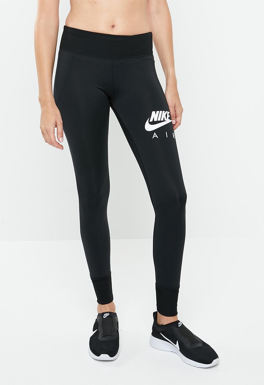Nike - Nike fast 7/8 air tights gx - black & white